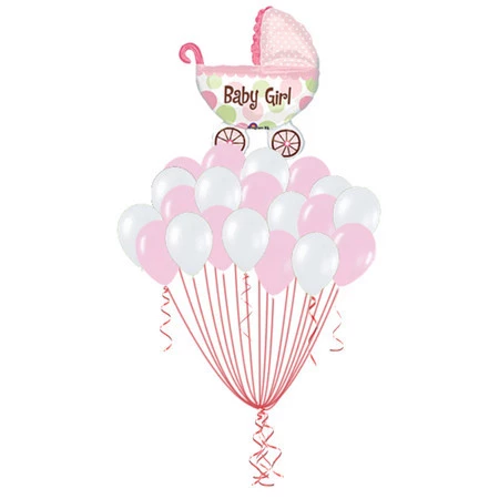 Букет «Коляска для Девочки»