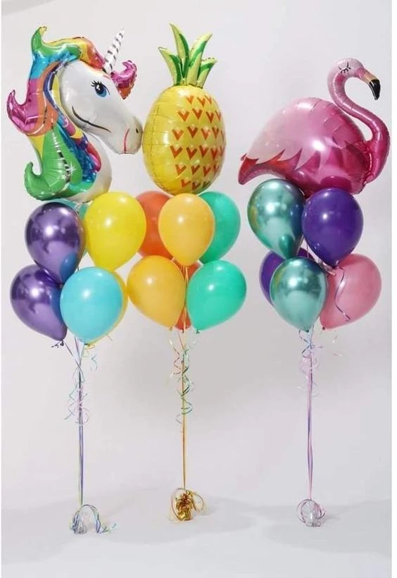 Готовое решение «Единорог и фламинго»