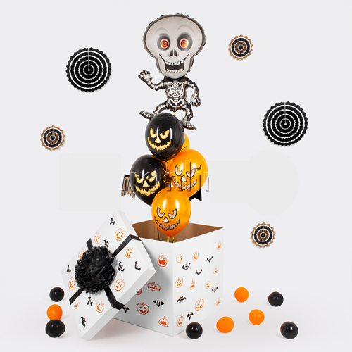 Коробка-сюрприз "Скелет"